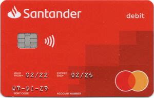 do santander have contactless debit cards|santander debit card apply.